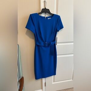 Calvin Klein Belted Dress